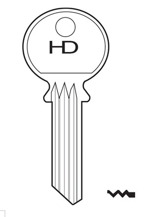 HD 12B Key Blank

For Shaw Door Cylinder

Brass Key