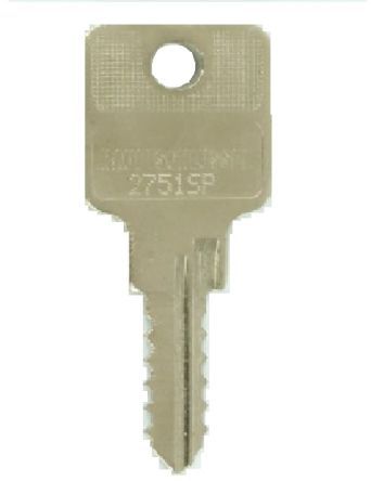 Replacement Huwil & Steelcase 2751SP Master Key
lso Know as 1N1L
For Huwil  & Steelcase Series Locks
For lock code OA - 9Z 