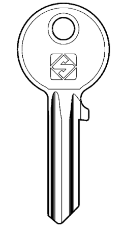 Silca AB3 Cylinder Key Blank

To suit Abus & Cisa Locks

Steel Key