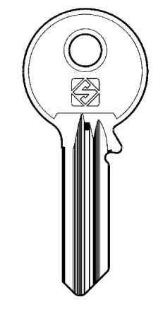 Silca AB54 Key blank