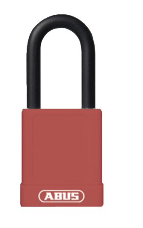 ABUS 74/40 Lock Out Tag Out Coloured Aluminium Padlock