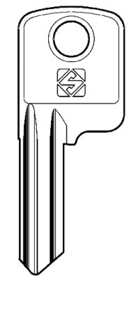 Silca AKR10 Key blank