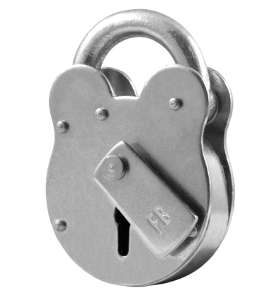 ASEC FB1 2 Lever Old English Padlock - AS10590