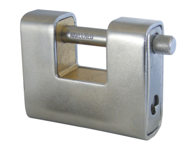 Asec Steel Sliding Shack Padlock