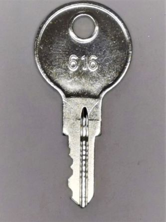 Replacement Camlock Systems 616 Key

For Camlock Systems filing cabinets, lockers & office furniture. 