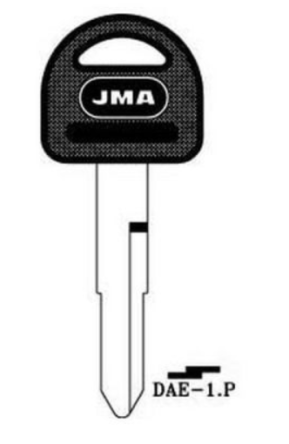 JMA DAE-1.P Plastic Top Key Blank