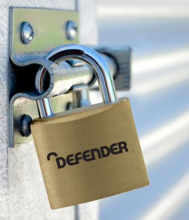 Defender Brass Open Shackle Padlock