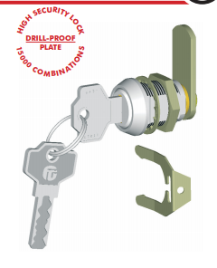 Giussani G10 Camlock 28mm Nut Fix Camlock Straight Cam 