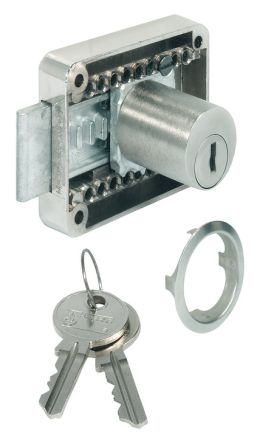 Hafele Rim lock, with Ø 22 mm Cylinder,

Adjustable Backset 15 - 40 mm