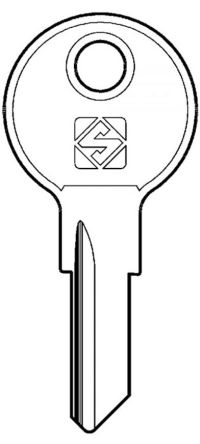 Chicago G series Master key for lock codes G101 - G150