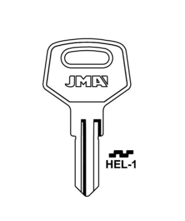 JMA HEL-1 Cash Box Key Blank -HLX1

to suit Helix, Evergood & Cash Box locks