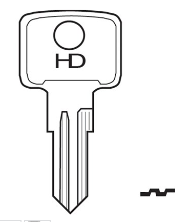 HD HLX2 Key Blank

to suit Helix & Cash Box locks

Brass Key 