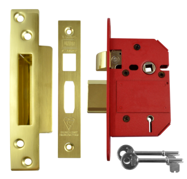 UNION J2200 StrongBOLT BS 5 Lever Sashlock