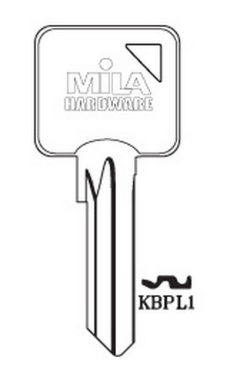 Mila Prolinea Cylinder Key Blank - M6

to suit Mila locks

Genuine Mila Blank

Steel Key 