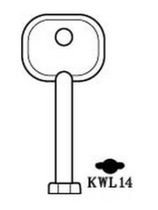 Replacement Pre-Cut Securisyle Window Key 

To suit Securistyle Virage window key