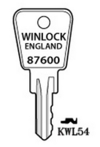 Winlock Bombardier Window Keys - KWL54