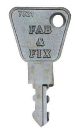 Replacement Pre-Cut Fab & Fix 7621 Window Key

To suit Fab & Fix handles