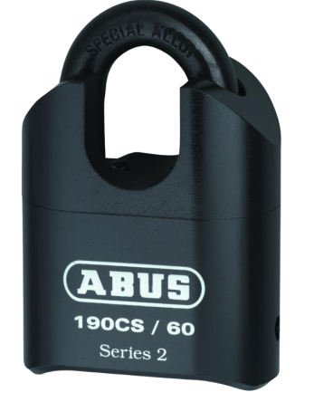 ABUS 190 Series Heavy Duty Combination Closed Shackle Padlock