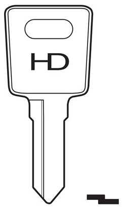 HD LAS24 Key blank