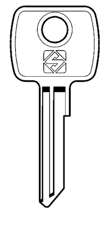 Silca LF11 7 pin cylinder key blank

to suit Lowe & Fletcher & British Leyland locks

Steel Key