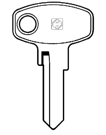 Silca LF28R 5 pin cylinder key blank

To suit Lowe & Fletcher & Eurolocks locks

Steel Key