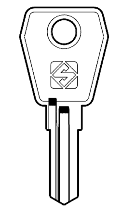 Silca LF46R cylinder key blank

To suit Lowe & Fletcher & Eurolocks locks

Steel Key