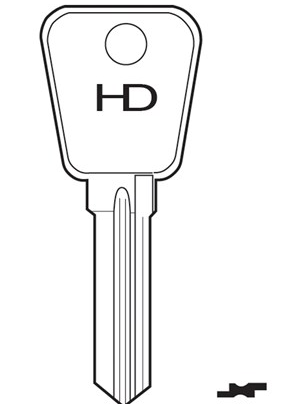 HD LF85 Key Blank

to suit L&F Lowe & Fletcher, Asec, Eurolocks & Ford locks

Brass Key 