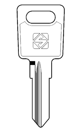 Silca LS11 6 pin cylinder key blank

to suit Las, Kiferm, Marcadet, Paragon & Ronis locks

Steel Key 