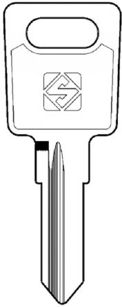 Replacement Ronis France / Dom Master Key for Ronis KT Series

For Key Codes KT3001 - KT4000

For mastered Ronis locks only