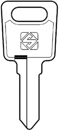 Silca LS18 5 pin cylinder key blank

to suit Las, Renz & Ronis locks

Steel Key 

