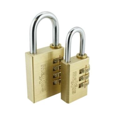 Maxus Brass Open Shackle Combination Padlock


Resettable combination 3 & 4 wheel padlocks