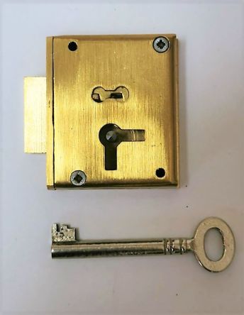  No.61 48mm 4 Lever Cut Cupboard Lock 