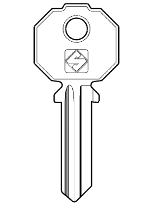 Silca PF092 Cylinder Key Blank

To suit Prefer Locks

Steel Key