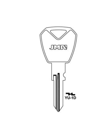 JMA Yugo YU-1D Vehicle Key Blank