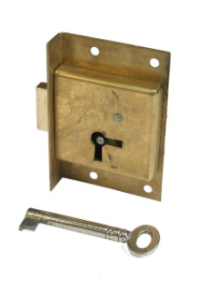 SKS 51mm 2 Lever Till & Drawer  Lock

Fits to top of a drawer or old fashioned wooden till - used on wardrobe doors etc