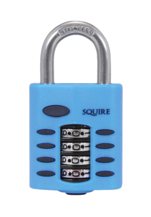 Squire P40S & CP50S All-Weather Combination Padlock