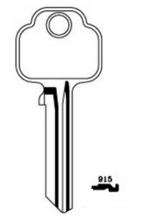 Union 915 Security Key Blank - JMA UN-30D