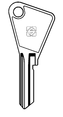 Silca VAC2 Cylinder Key Blank

To suit Vachette & Format Locks

Steel Key 