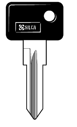 Silca ZD14RP Cylinder Key Blank

to suit Zadi locks and many more

Plastic Top Steel Key